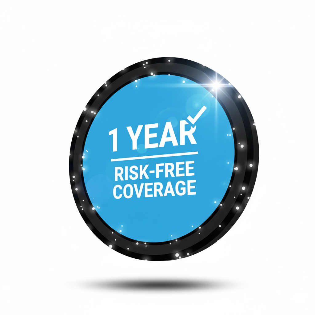 1 Year Warranty Risk-Free Coverage